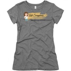 Ladies Slim Fit Super Soft Triblend Tee
