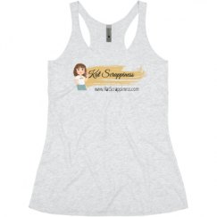 Ladies Slim Fit Super Soft Racerback Triblend Tank