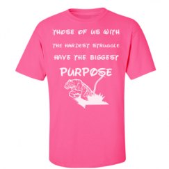 Unisex Ultra Cotton Safety Neon Crewneck Tee