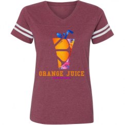 Ladies Relaxed Fit Vintage Sports Tee