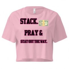 Ladies Festival Cali Crop Top Tee