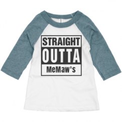 Toddler 3/4 Sleeve Raglan Tee