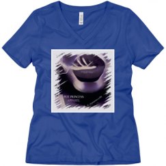 Ladies Relaxed Fit V-Neck Tee