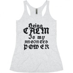 Ladies Slim Fit Super Soft Racerback Triblend Tank