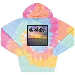 Unisex Tie-Dye Fleece Hoodie