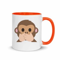 11oz Ceramic Mug with Color Inside