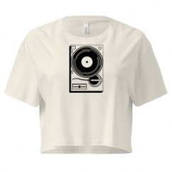 Ladies Festival Cali Crop Top Tee
