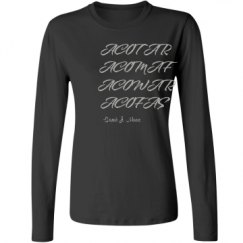 Ladies Relaxed Fit Basic Long Sleeve Tee