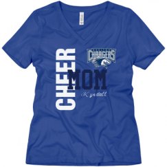 Ladies Relaxed Fit V-Neck Tee