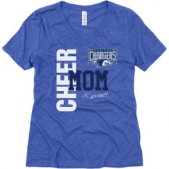 Ladies Relaxed Fit Super Soft Triblend V-Neck Tee