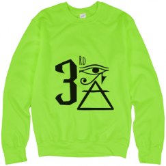 Unisex Neon Crewneck Sweatshirt