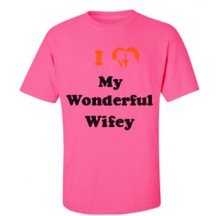 Unisex Ultra Cotton Safety Neon Crewneck Tee