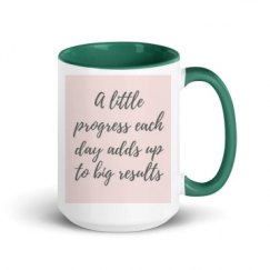 15oz Ceramic Mug with Color Inside