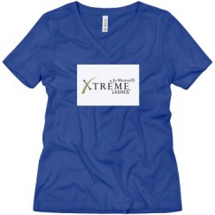 Ladies Relaxed Fit V-Neck Tee