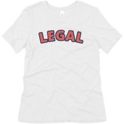 Ladies Relaxed Fit Super Soft Triblend Tee