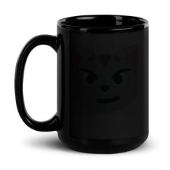 15oz Black Glossy Mug