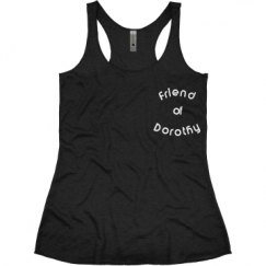 Ladies Slim Fit Super Soft Racerback Triblend Tank