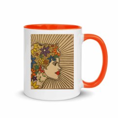 11oz Ceramic Mug with Color Inside
