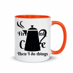 11oz Ceramic Mug with Color Inside