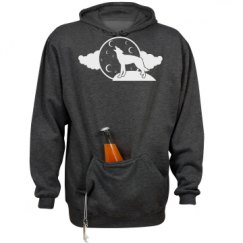 Unisex Beer Holder Tailgate Hoodie