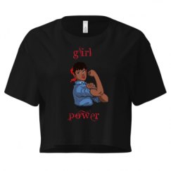 Ladies Festival Cali Crop Top Tee