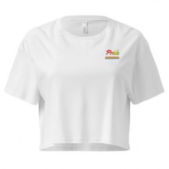 Ladies Festival Cali Crop Top Tee