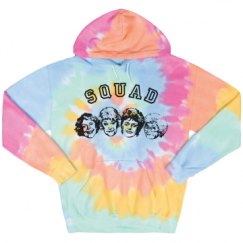 Unisex Tie-Dye Fleece Hoodie