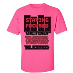 Unisex Ultra Cotton Safety Neon Crewneck Tee