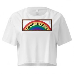 Ladies Festival Cali Crop Top Tee