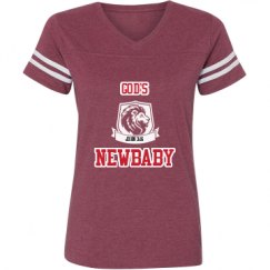 Ladies Relaxed Fit Vintage Sports Tee