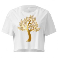 Ladies Festival Cali Crop Top Tee