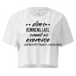 Ladies Festival Cali Crop Top Tee