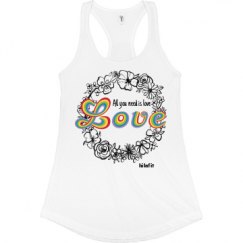 Ladies Slim Fit Racerback Tank Top