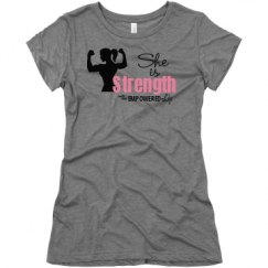 Ladies Slim Fit Super Soft Triblend Tee
