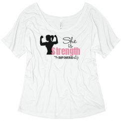 Ladies Flowy Slouchy Tee