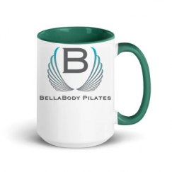 15oz Ceramic Mug with Color Inside