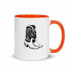 11oz Ceramic Mug with Color Inside