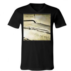 Unisex V-Neck Jersey Tee