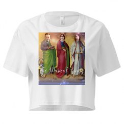 Ladies Festival Cali Crop Top Tee