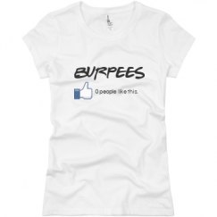 Ladies Slim Fit Basic Promo Jersey Tee