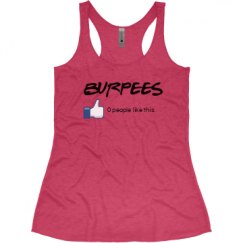 Ladies Slim Fit Super Soft Racerback Triblend Tank