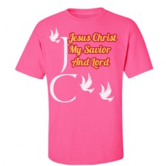 Unisex Ultra Cotton Safety Neon Crewneck Tee