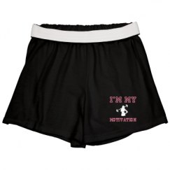 Slim Fit Cheer Shorts