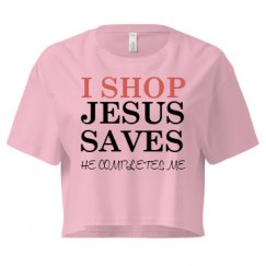 Ladies Festival Cali Crop Top Tee