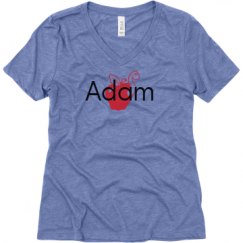 Ladies Relaxed Fit Super Soft Triblend V-Neck Tee