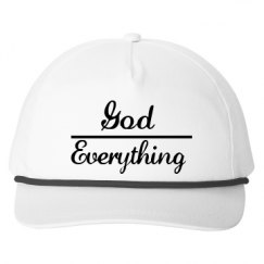 Snapback Five-Panel Rope Hat