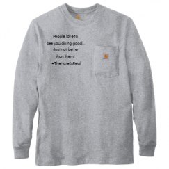 Unisex Carhartt Pocket Long Sleeve Tee