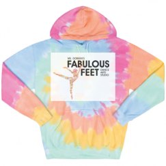Unisex Tie-Dye Fleece Hoodie