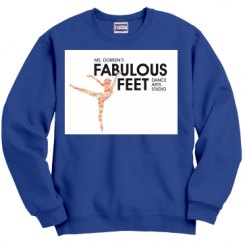 Unisex Film and Foil Crewneck Sweatshirt