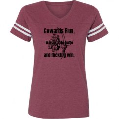 Ladies Relaxed Fit Vintage Sports Tee